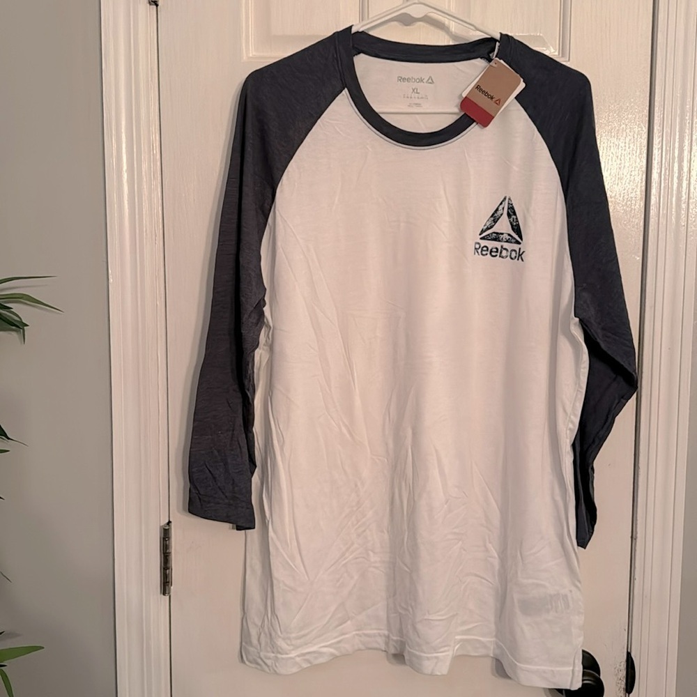 Reebok delta baseball tshirt NWT XL